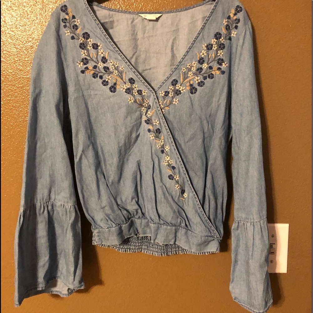 Aeropostale Juniors Jean Blouse